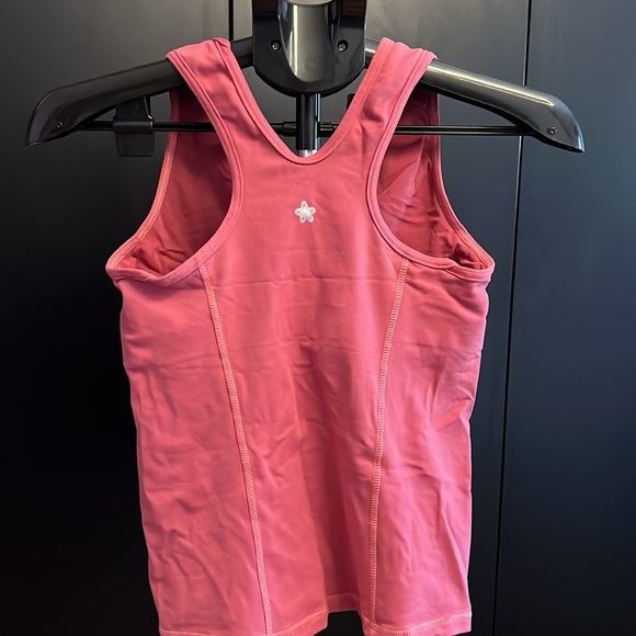 Glow activewear tank. Dusty rose Pink womens size small. EUC! - Picture 4 of 4
